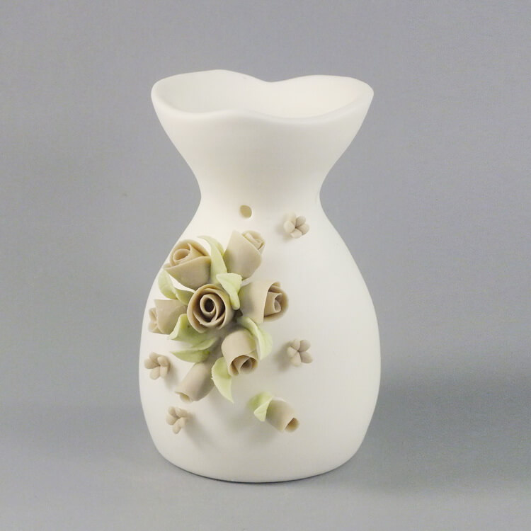 Handmade Flower Oil Burner 