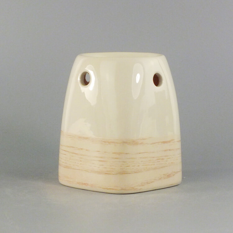Quemador de aroma de grano de madera