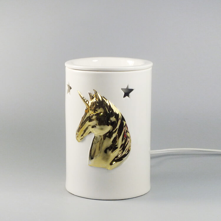 Lámpara de cera Unicornio