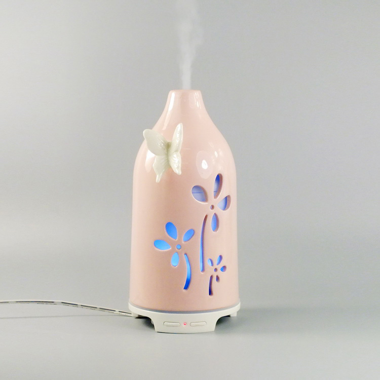 Pink butterfly aroma diffuser