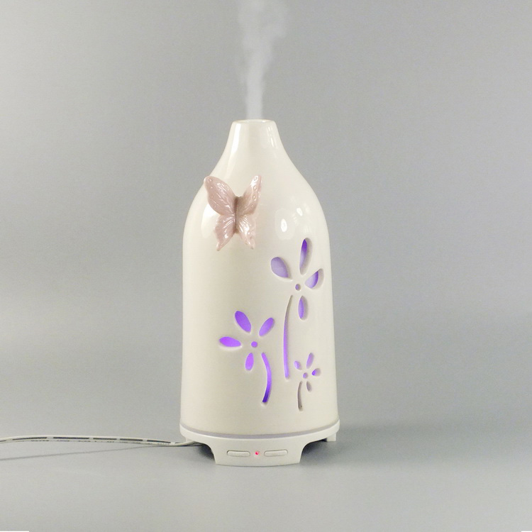 White butterfly aroma diffuser